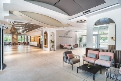 Reception area